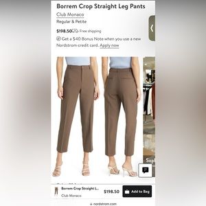 Club Monaco Borrem Pants